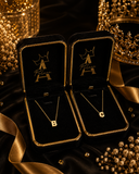 14k Gold Initial Necklace