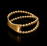 Golden Orbit Ring